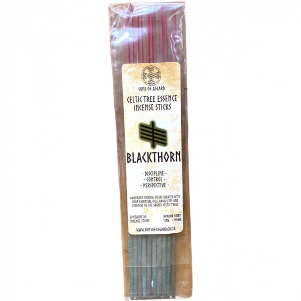 Blackthorn - Celtic Tree Essence Incense Sticks